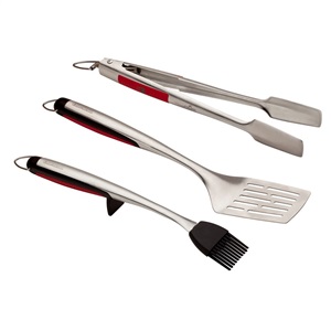 Char-Broil Comfort-Grip 3 Piece BBQ Tool Set