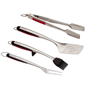 Char-Broil Comfort-Grip 4 Piece BBQ Tool Set