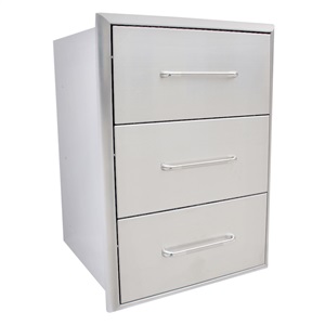 Saber® Triple Drawer Cabinet