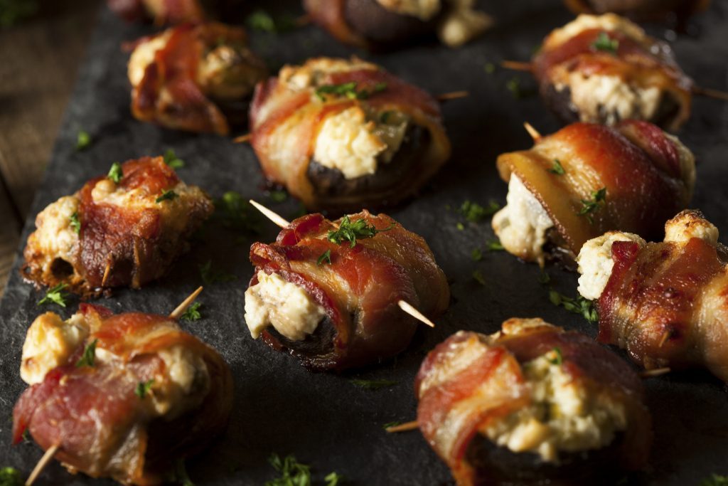 Baconwrapped Stuffed BBQ Mushrooms Recipe CharBroil New Zealand